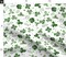 Watercolor Shamrocks Shamrock Clover Green Patricks Day Irish Leprechaun Luck Leaf Floral Florals Custom Printed Fabric by Spoonflower Various Fabrics by the Yard or Fat Quarter